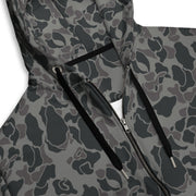 Frog Skin Midnight Marsh CAMO Unisex Zip Hoodie