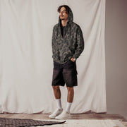 Frog Skin Midnight Marsh CAMO Unisex Zip Hoodie
