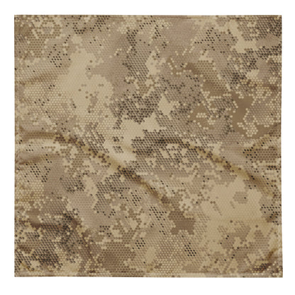 Rattlesnake Hex Desert CAMO bandana L Bandanas