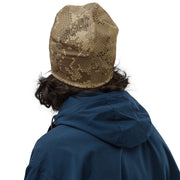 Hex Rattlesnake Desert CAMO Beanie - Head
