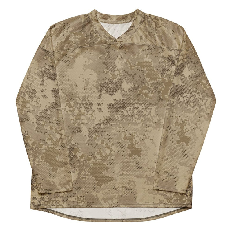 Hex Rattlesnake Desert CAMO Unisex Hockey Fan Jersey