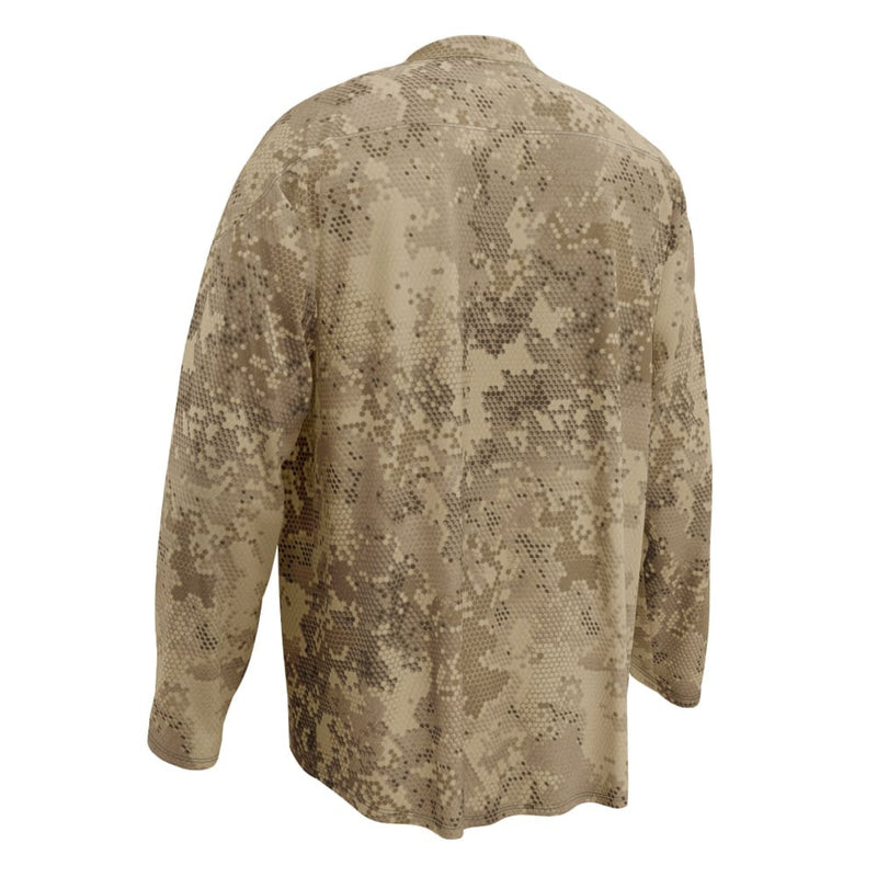 Hex Rattlesnake Desert CAMO Unisex Hockey Fan Jersey