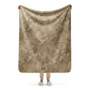 Hex Rattlesnake Desert CAMO Sherpa Blanket - 50″×60″