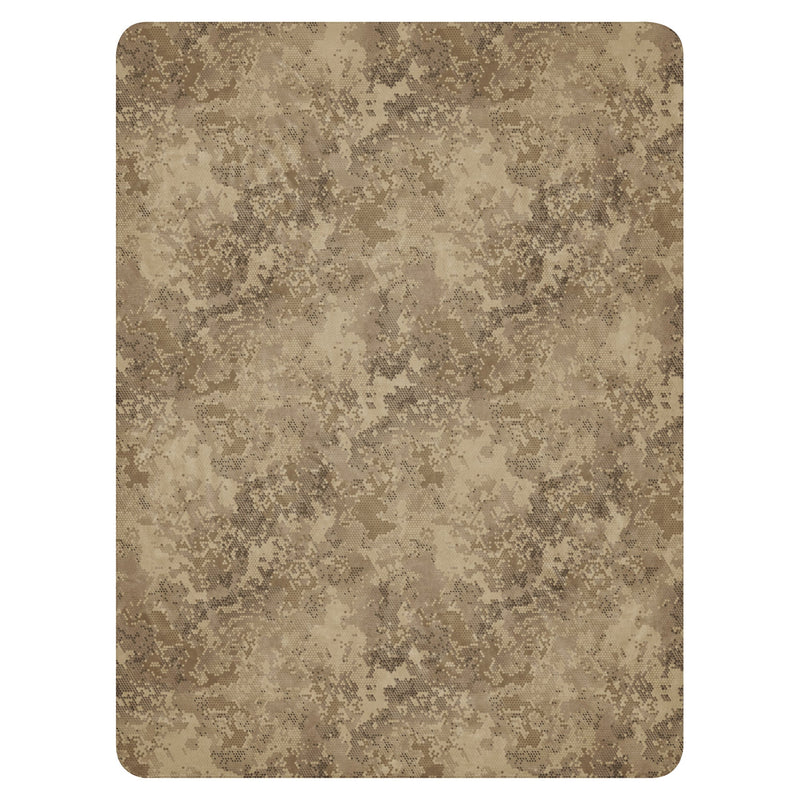 Hex Rattlesnake Desert CAMO Sherpa Blanket