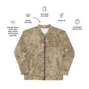 Hex Rattlesnake Desert CAMO Unisex Bomber Jacket