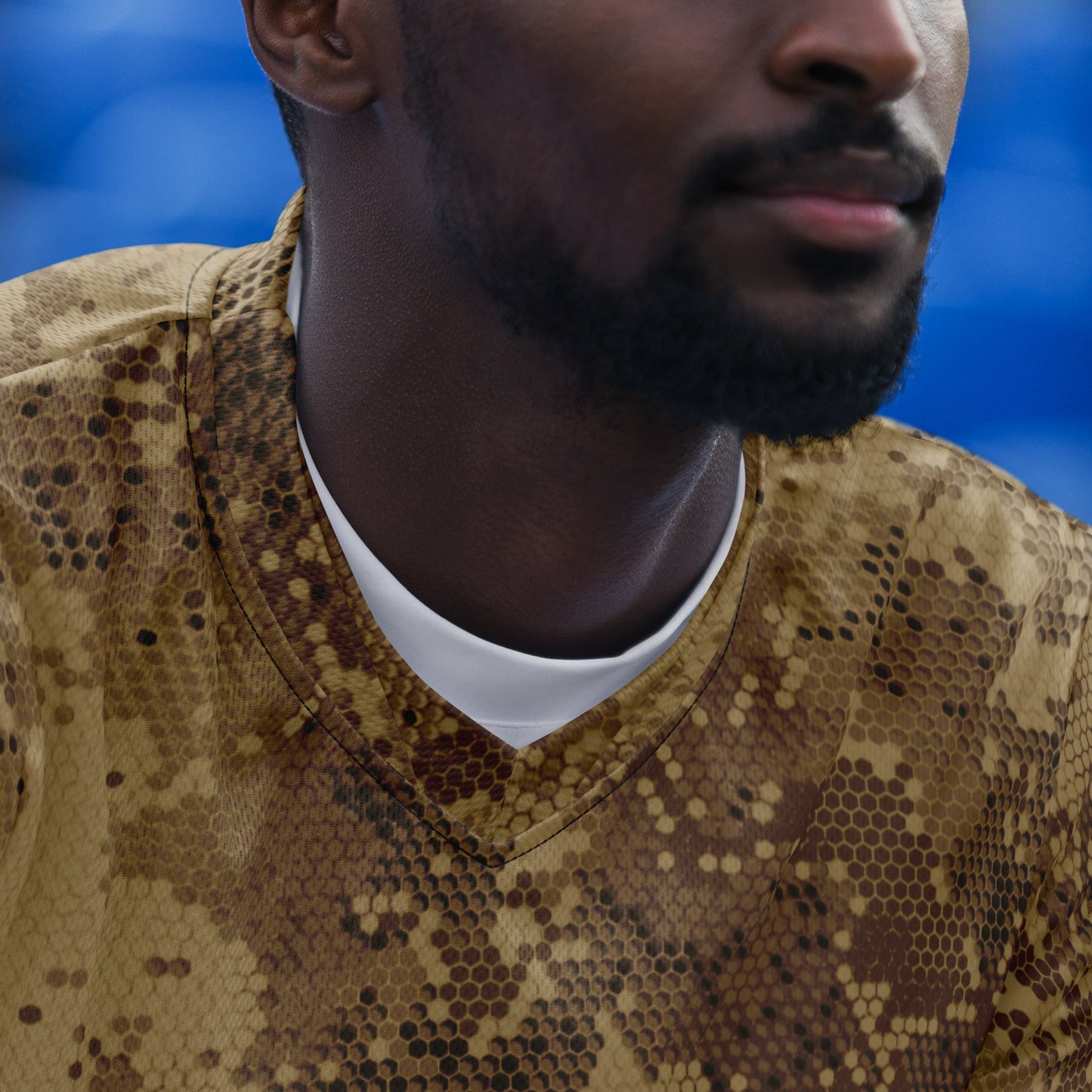 Rattlesnake Hex Desert CAMO unisex sports jersey Sports Jerseys