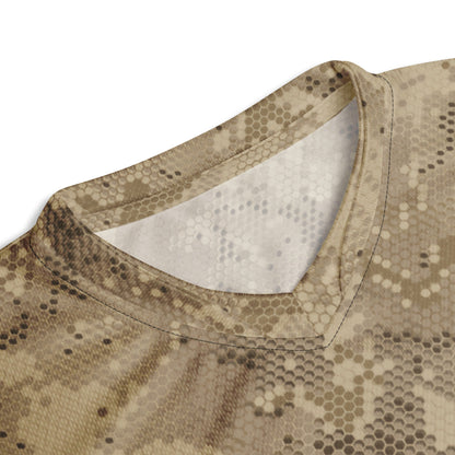 Rattlesnake Hex Desert CAMO unisex sports jersey Sports Jerseys