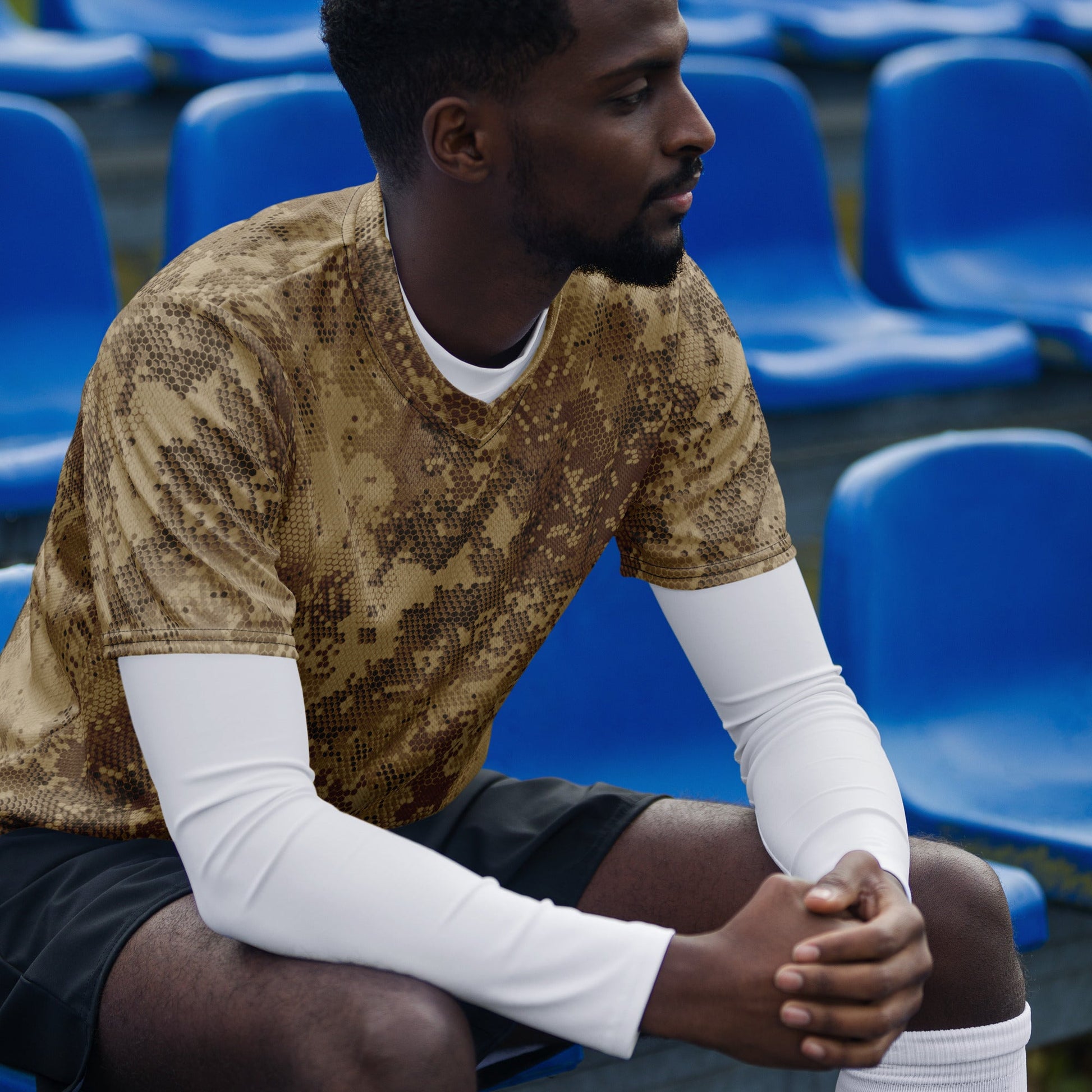 Rattlesnake Hex Desert CAMO unisex sports jersey Sports Jerseys