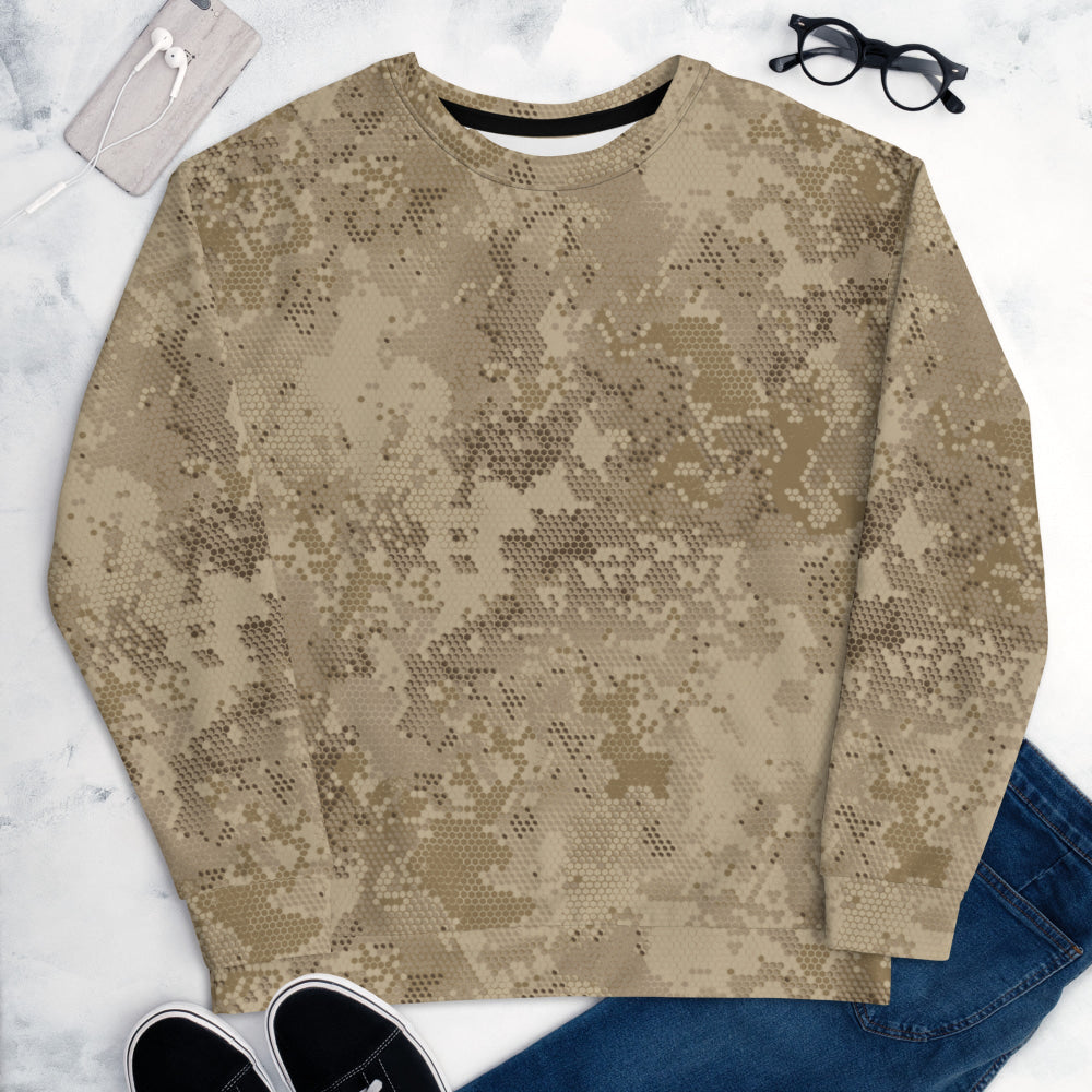 Rattlesnake Hex Desert CAMO Unisex Sweatshirt