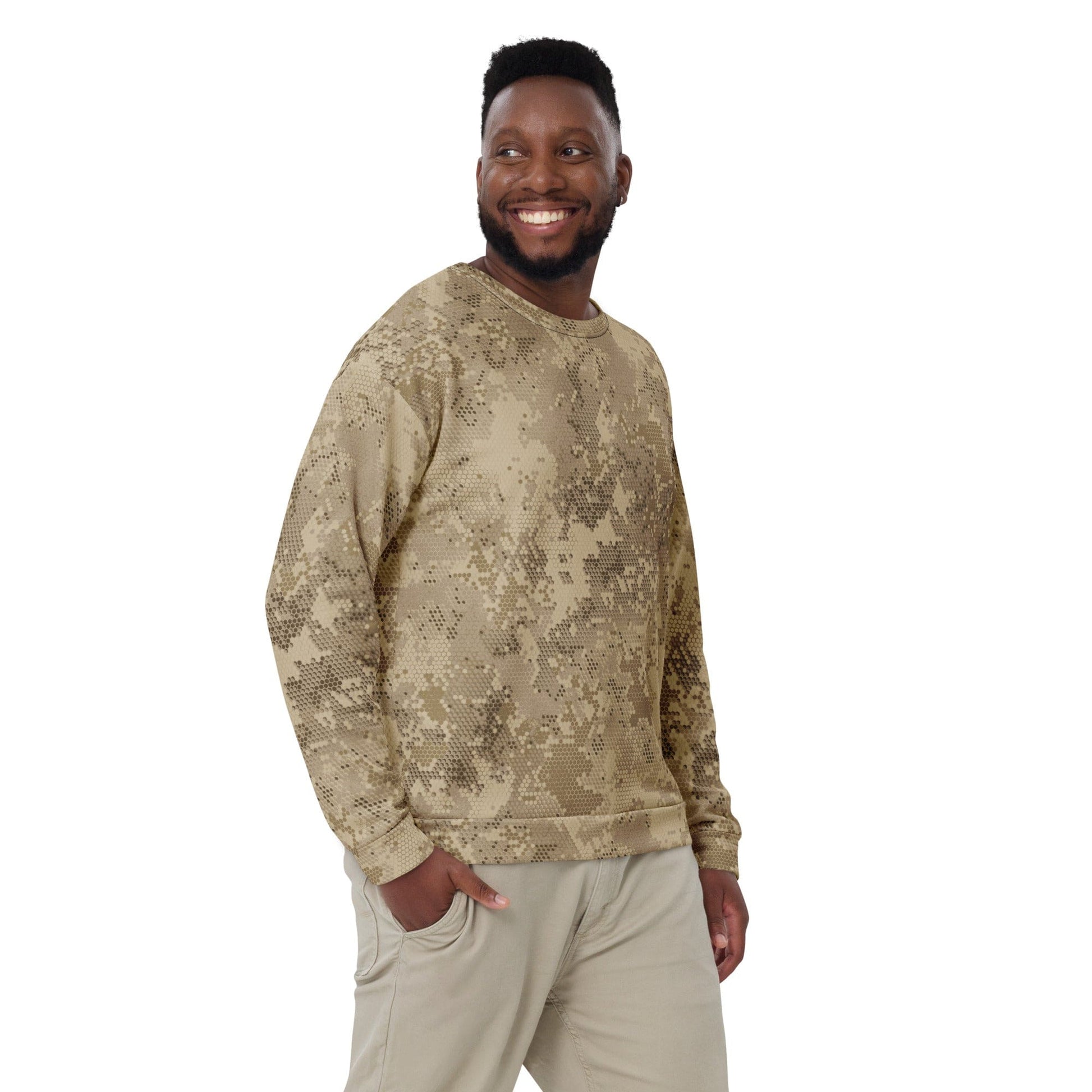 Rattlesnake Hex Desert CAMO Unisex Sweatshirt