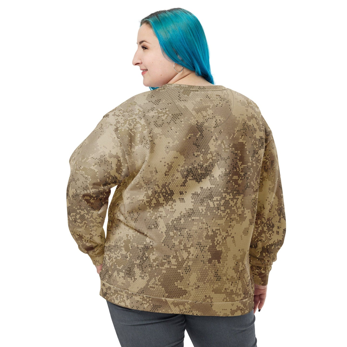 Rattlesnake Hex Desert CAMO Unisex Sweatshirt