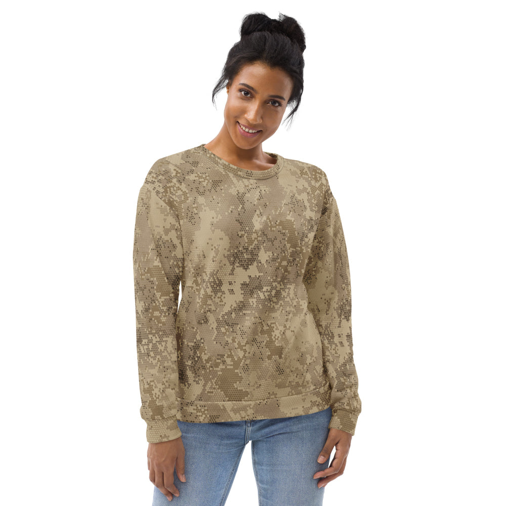 Rattlesnake Hex Desert CAMO Unisex Sweatshirt