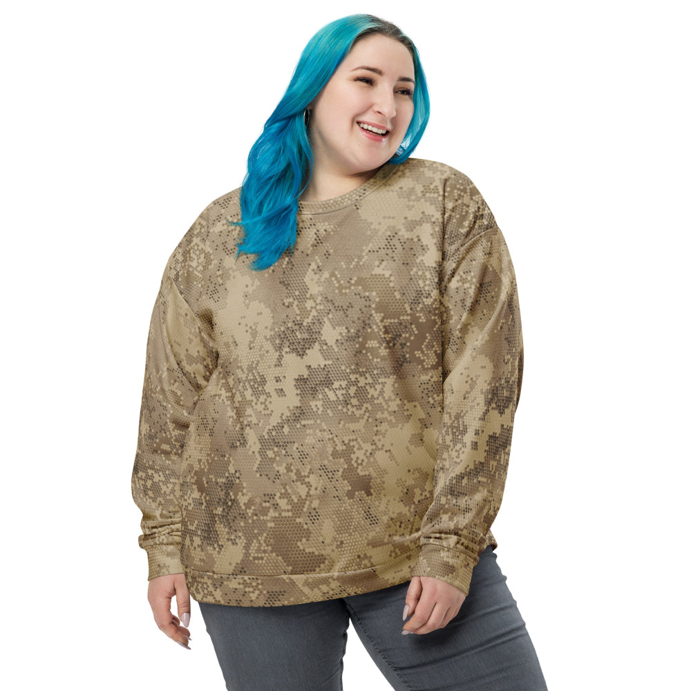 Rattlesnake Hex Desert CAMO Unisex Sweatshirt