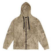 Hex Rattlesnake Desert CAMO Unisex Zip Hoodie - 2XS