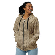 Hex Rattlesnake Desert CAMO Unisex Zip Hoodie