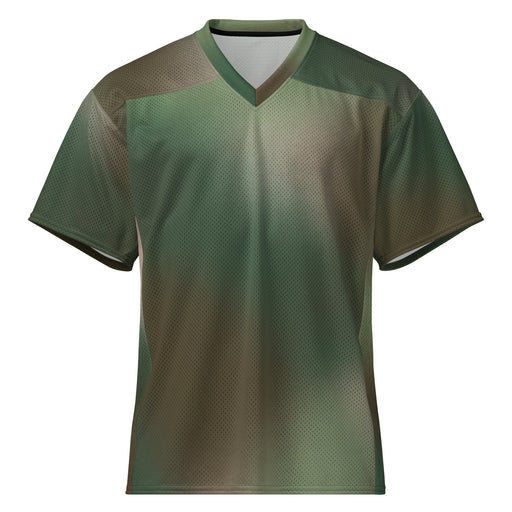 Rebel Mistfade Woodland CAMO Unisex American Football Jersey - 2XS