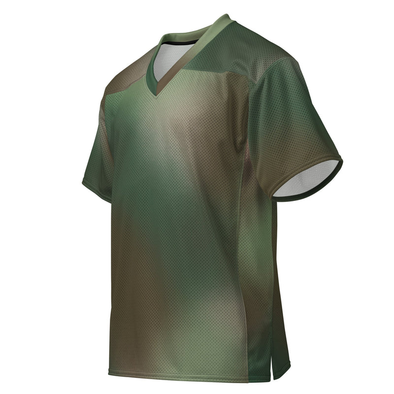 Rebel Mistfade Woodland CAMO Unisex American Football Jersey