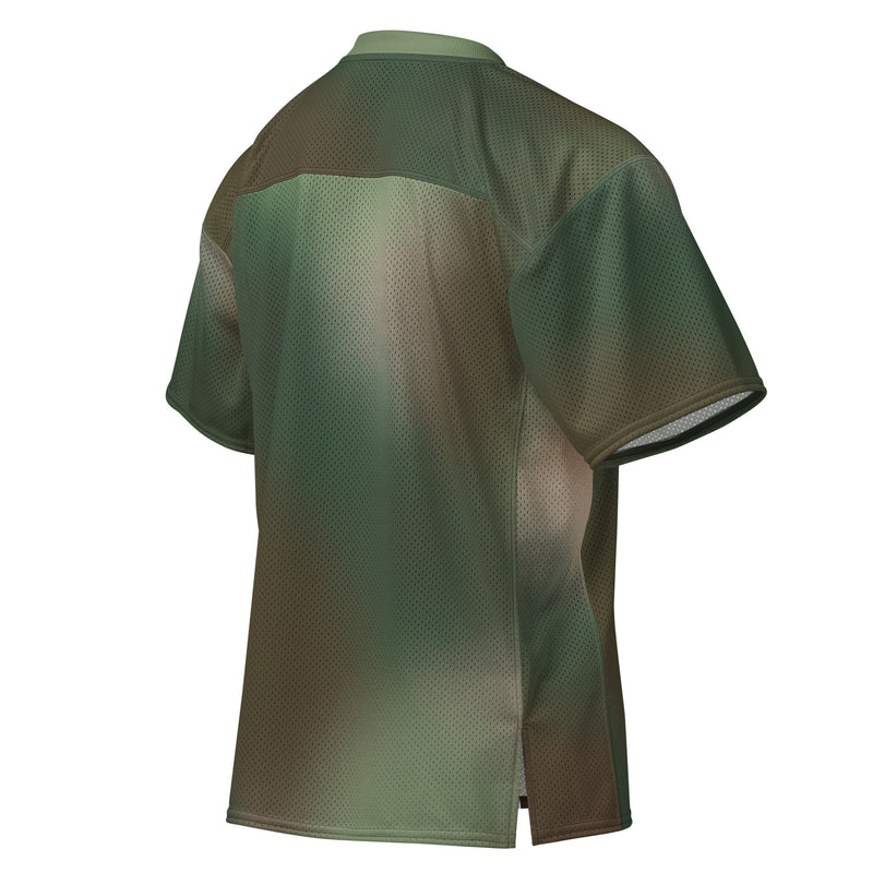 Rebel Mistfade Woodland CAMO Unisex American Football Jersey