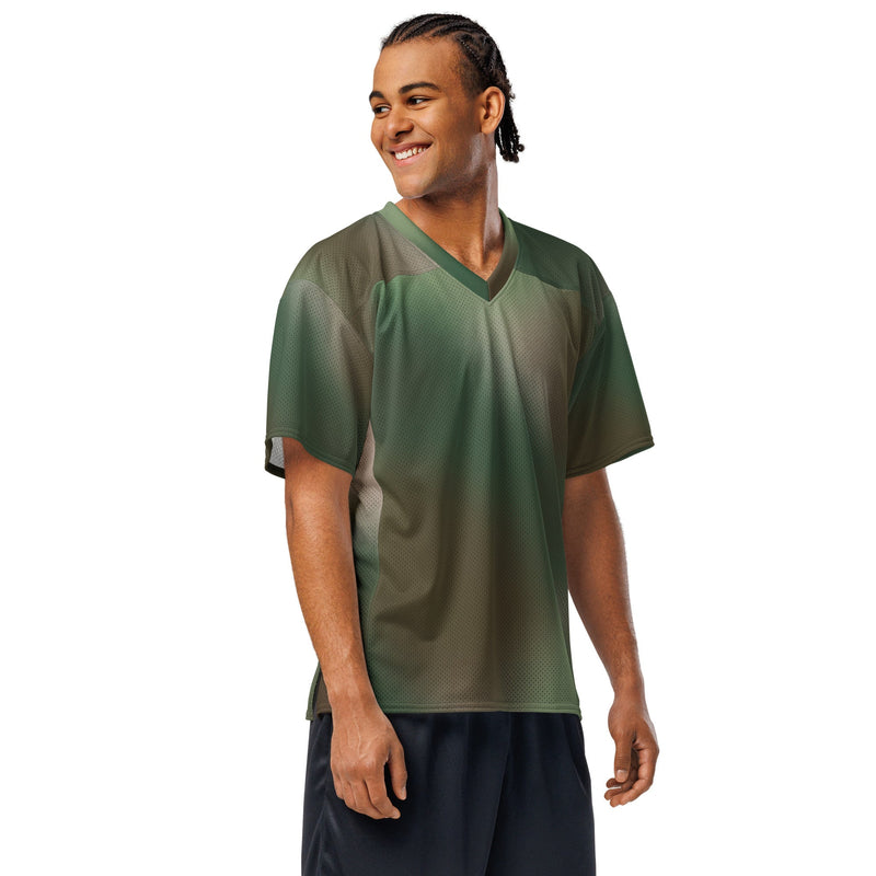 Rebel Mistfade Woodland CAMO Unisex American Football Jersey