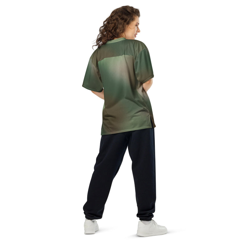 Rebel Mistfade Woodland CAMO Unisex American Football Jersey