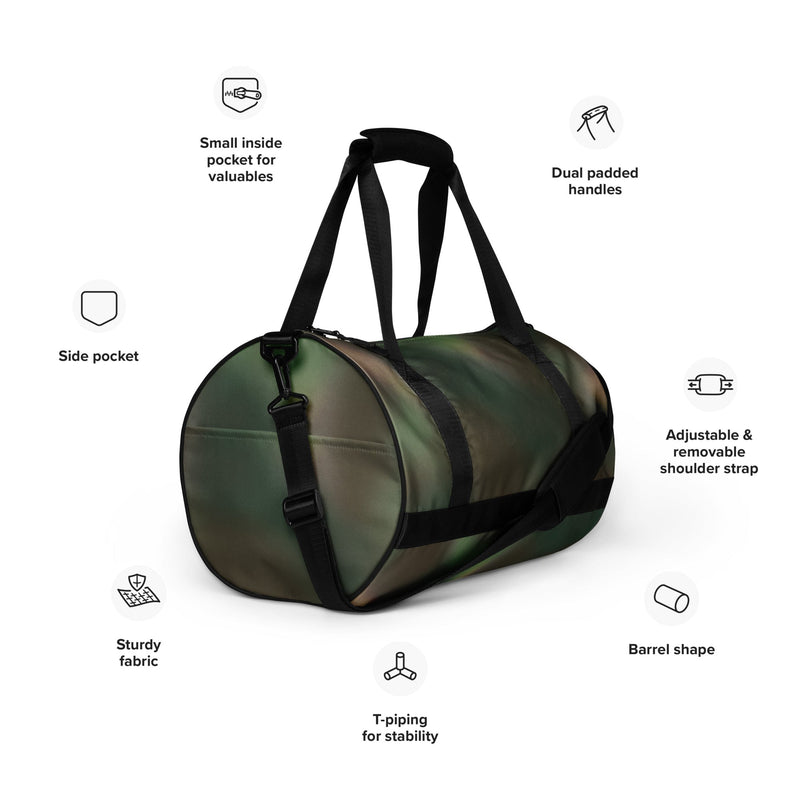 Rebel Mistfade Woodland CAMO Gym Bag