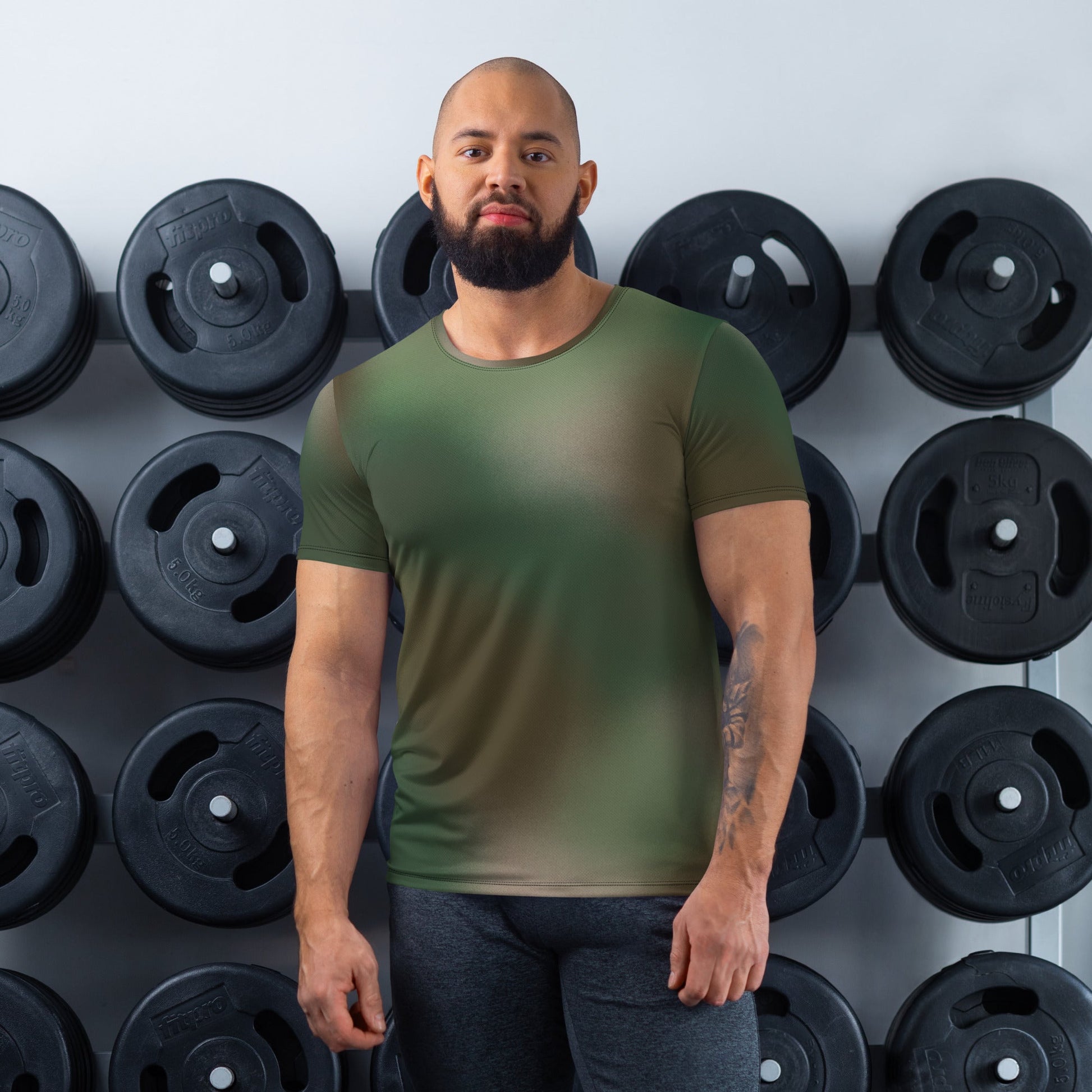 Rebel Endor Woodland CAMO Mens Athletic T-shirt - XS - T-Shirts