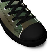 Rebel Mistfade Woodland CAMO Mens High-Top Canvas Shoes