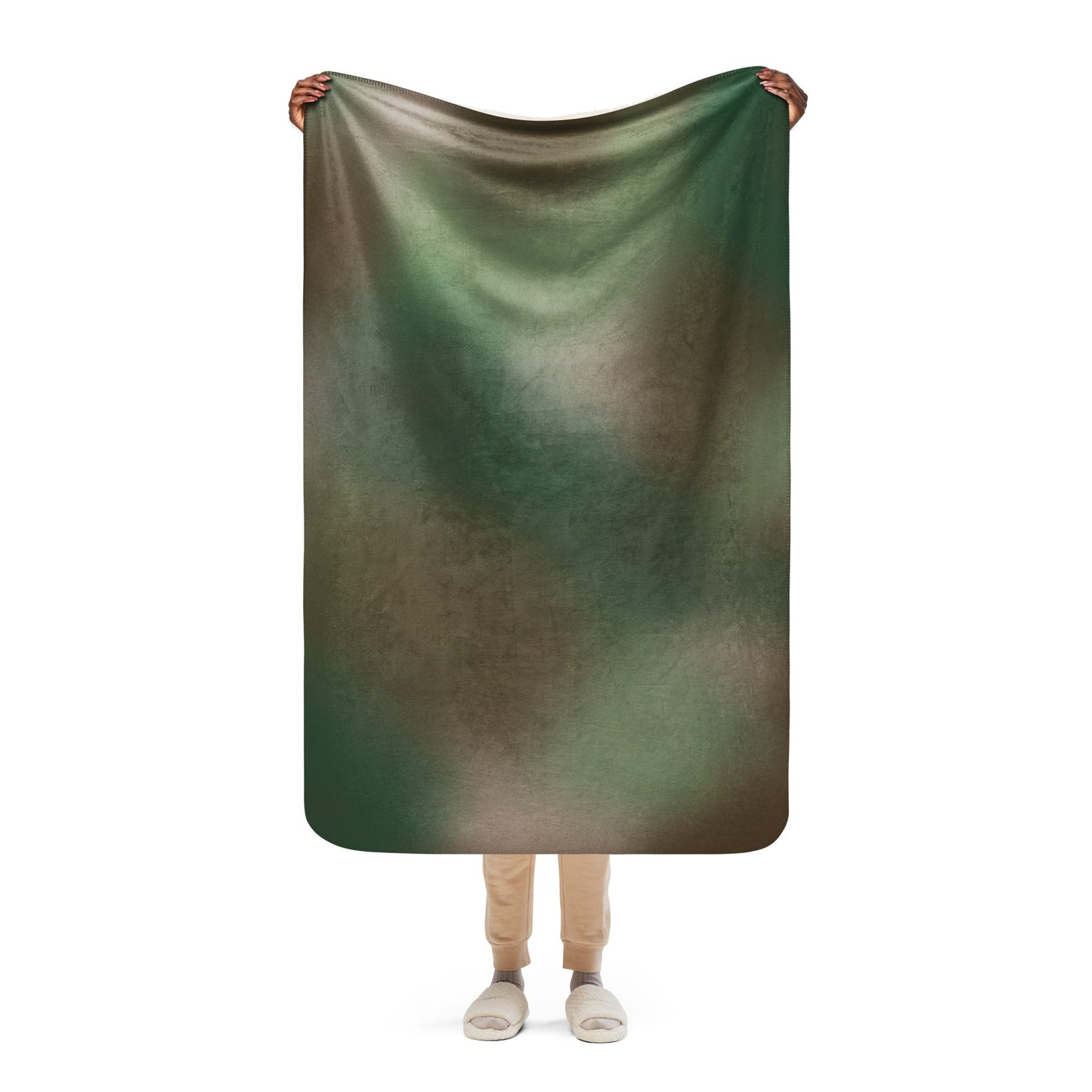 Rebel Endor Woodland CAMO Sherpa blanket - 37″×57″ - Blanket