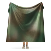 Rebel Mistfade Woodland CAMO Sherpa Blanket - 60″×80″