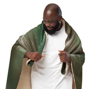 Rebel Mistfade Woodland CAMO Sherpa Blanket