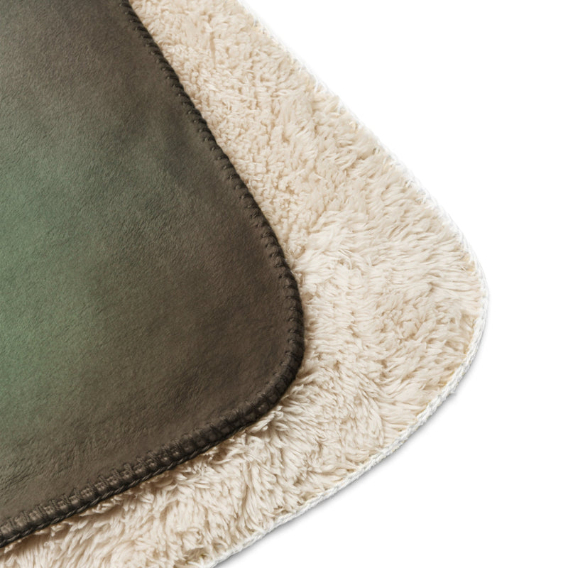 Rebel Mistfade Woodland CAMO Sherpa Blanket