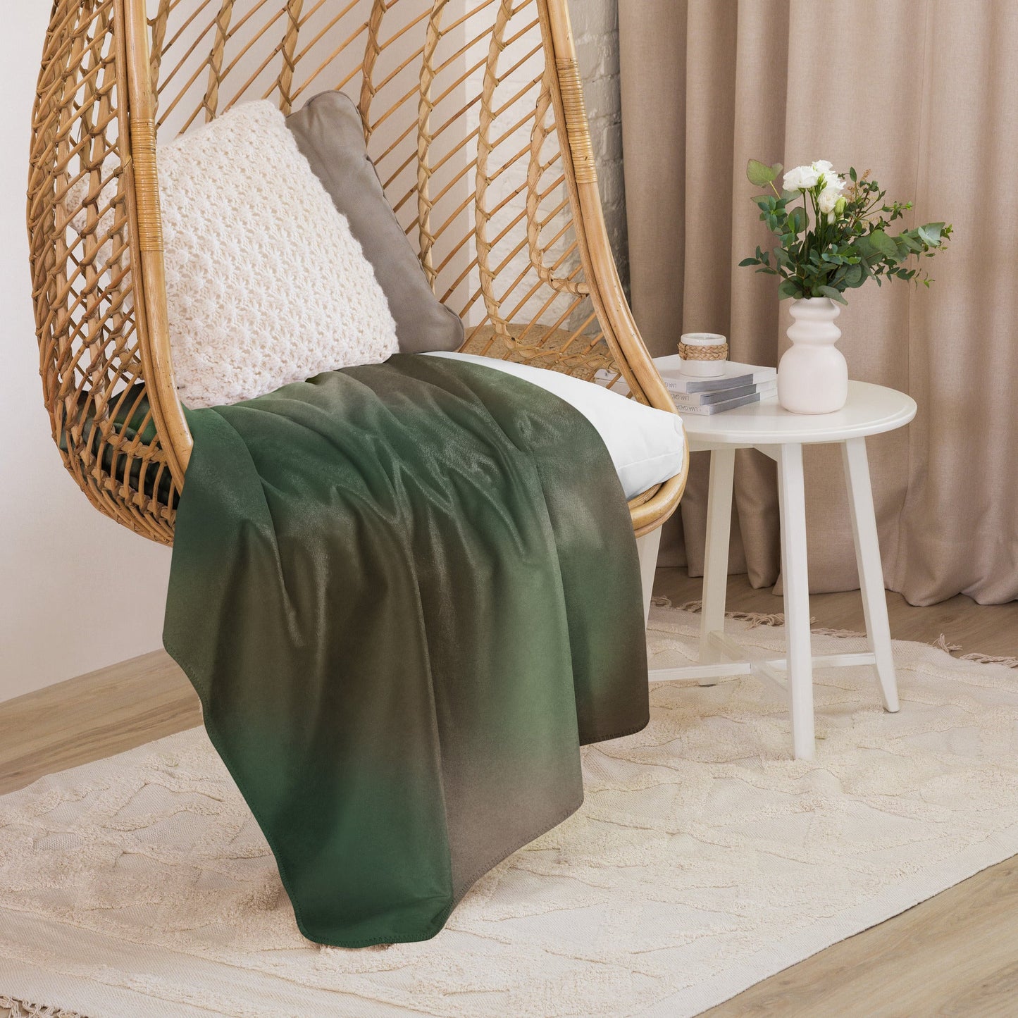 Rebel Endor Woodland CAMO Sherpa blanket - Blanket