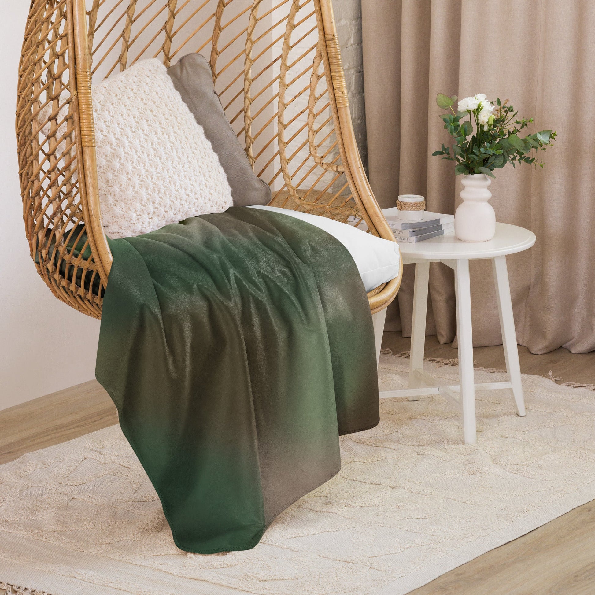 Rebel Endor Woodland CAMO Sherpa blanket - Blanket