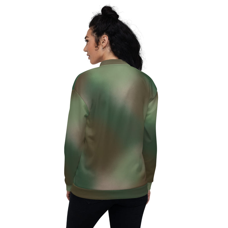 Rebel Mistfade Woodland CAMO Unisex Bomber Jacket