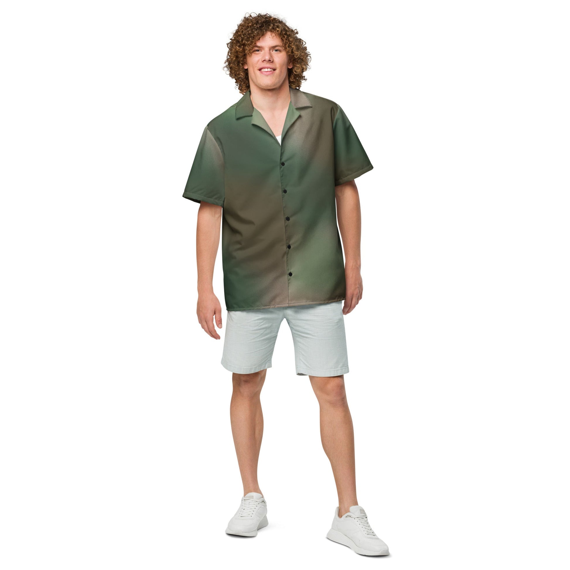 Rebel Endor Woodland CAMO Unisex button shirt Button Shirts