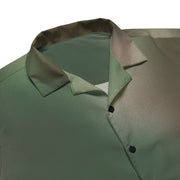 Rebel Mistfade Woodland CAMO Unisex Short-Sleeve Button Shirt - Button-Up