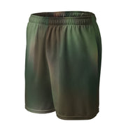 Rebel Mistfade Woodland CAMO Unisex Mesh Shorts