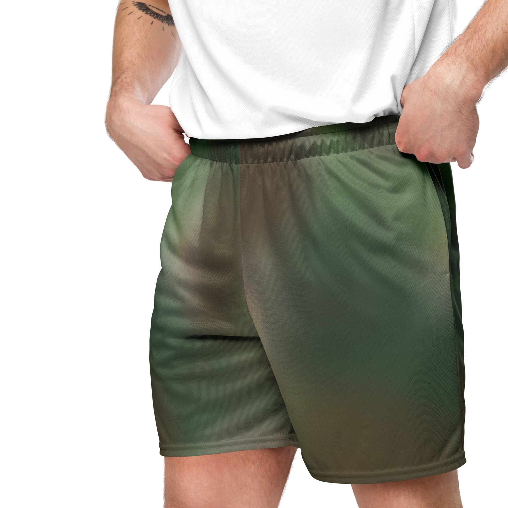 Rebel Endor Woodland CAMO Unisex Mesh Shorts