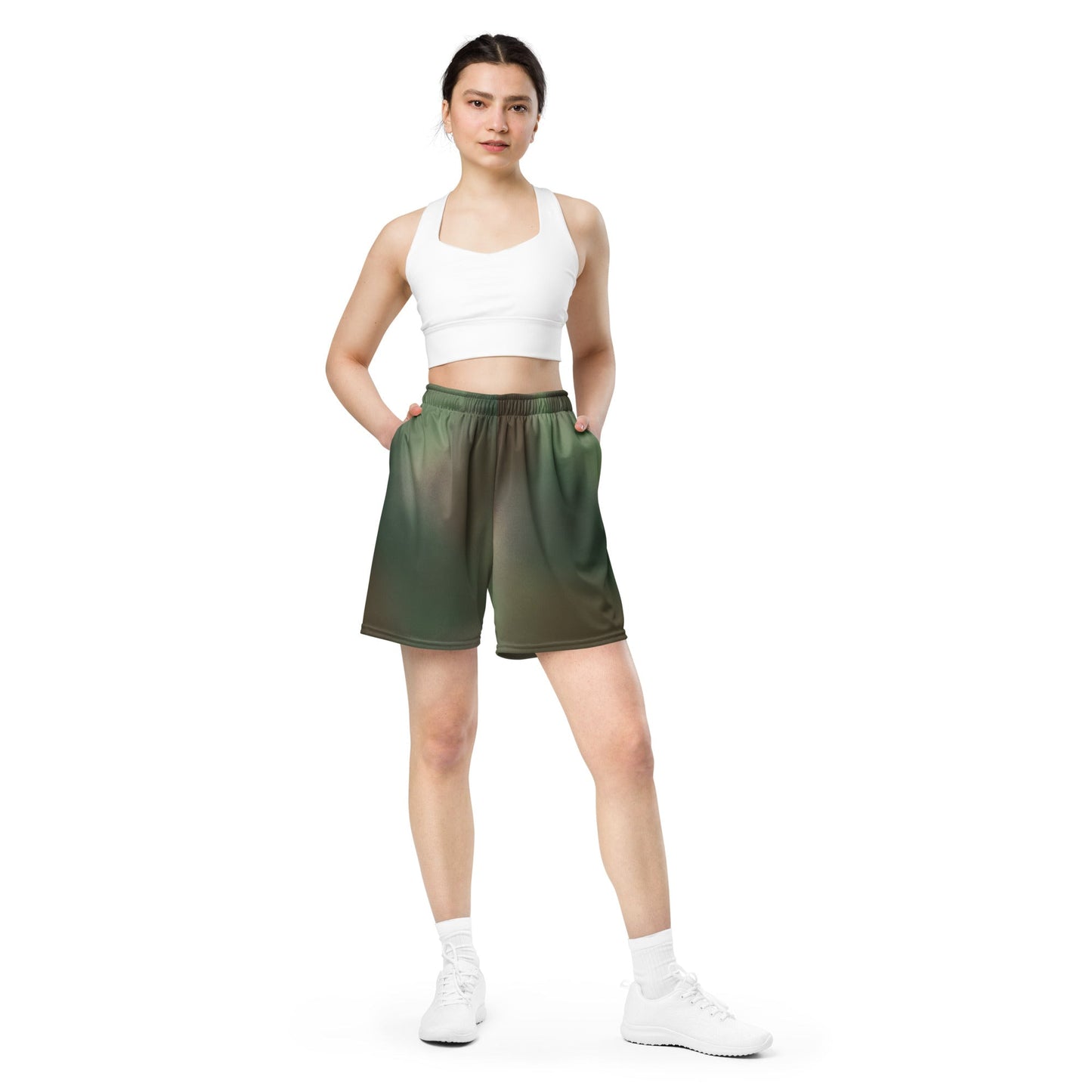Rebel Endor Woodland CAMO Unisex Mesh Shorts