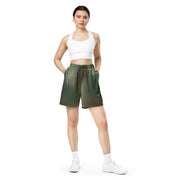 Rebel Mistfade Woodland CAMO Unisex Mesh Shorts