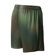 Rebel Mistfade Woodland CAMO Unisex Mesh Shorts