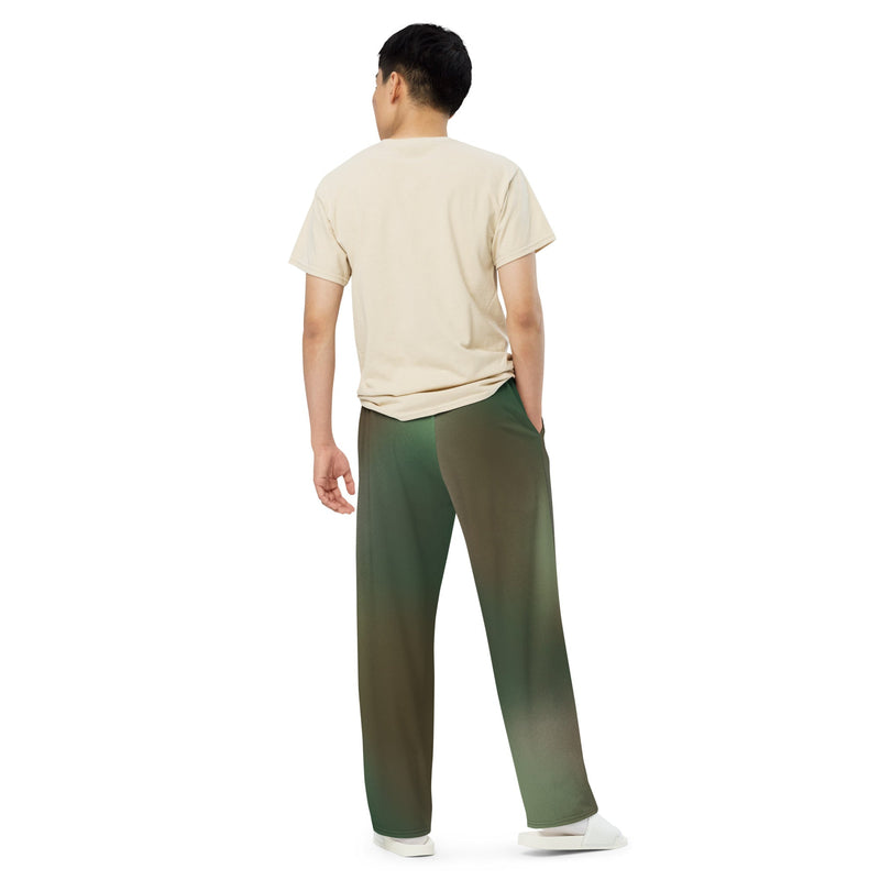Rebel Mistfade Woodland CAMO Unisex Wide-Leg Leisure Pants - Pant