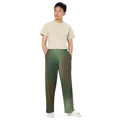 Rebel Endor Woodland CAMO unisex wide-leg pants - Wide-leg Pants