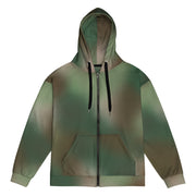 Rebel Mistfade Woodland CAMO Unisex Zip Hoodie - 2XS