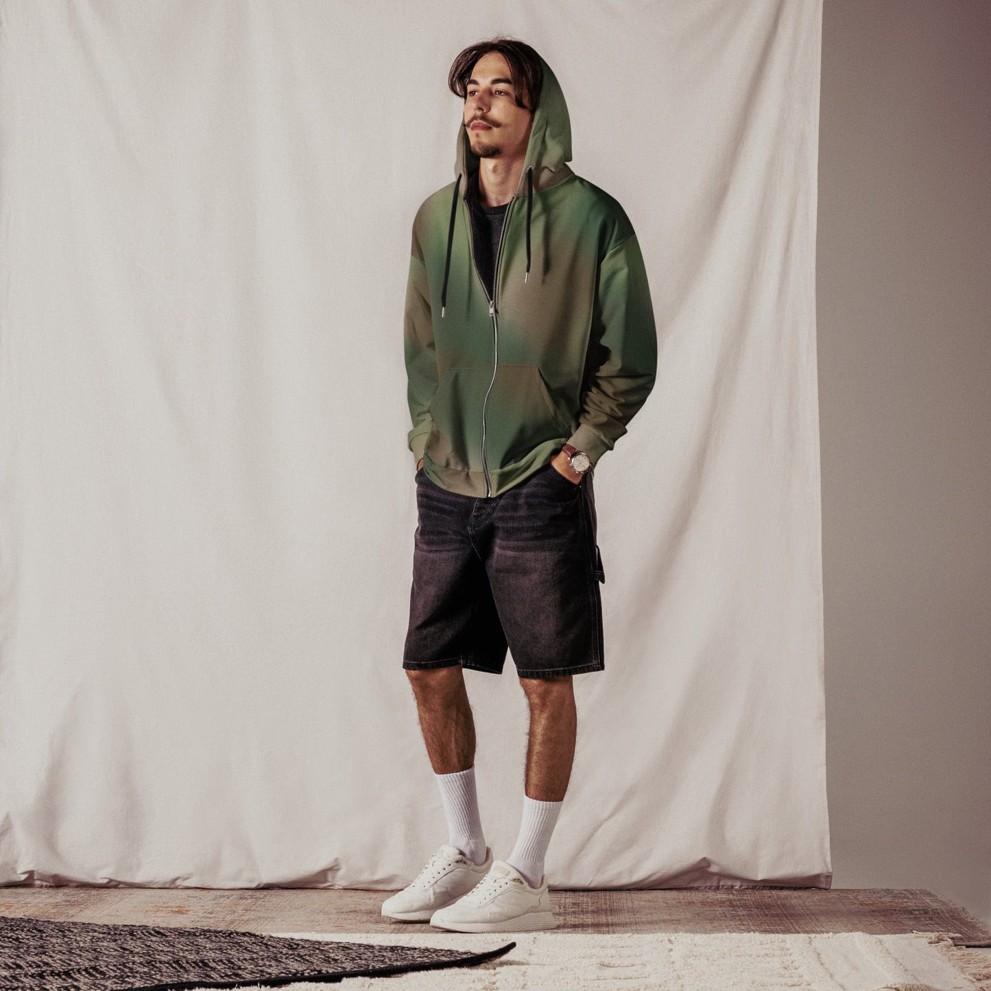 Rebel Endor Woodland CAMO Unisex zip hoodie Zip Hoodies