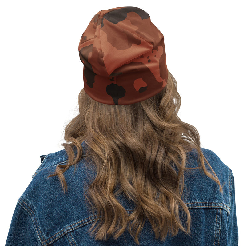 Red Frontier Mars CAMO Beanie - Head