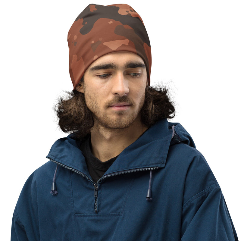 Red Frontier Mars CAMO Beanie - Head