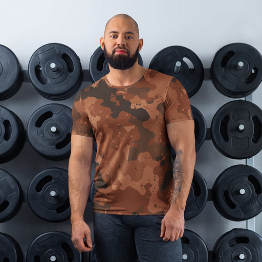 Red Frontier Mars CAMO Mens Athletic T-Shirt - XS - Shirt