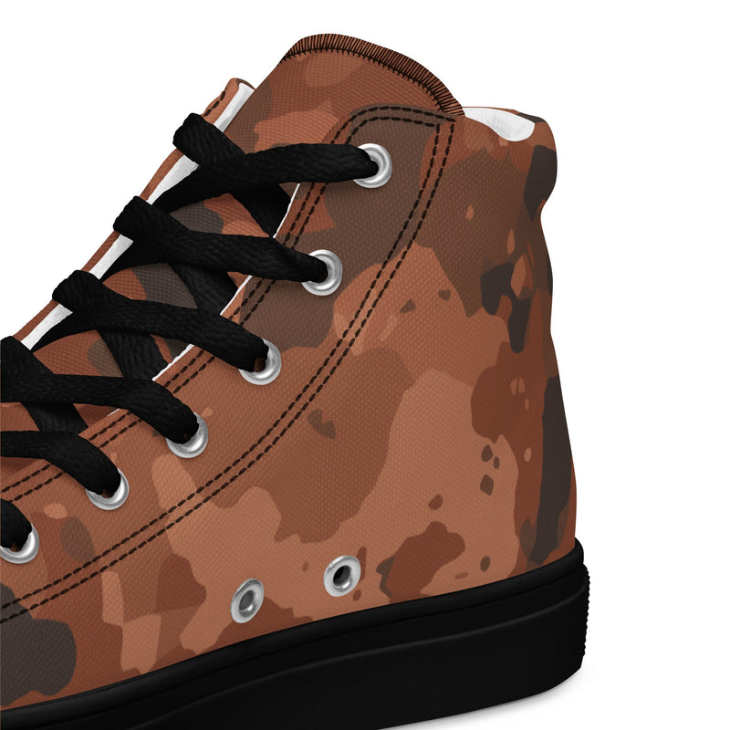Red Frontier Mars CAMO Mens High-Top Canvas Shoes