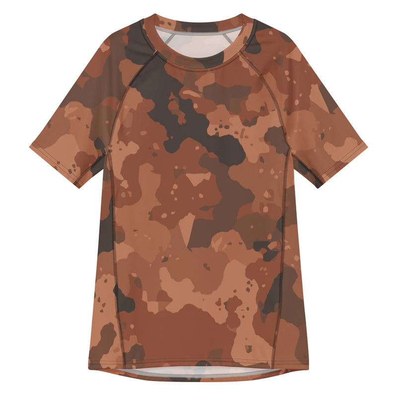Red Frontier Mars CAMO Mens Short-Sleeve Rash Guard - 2XS - SS